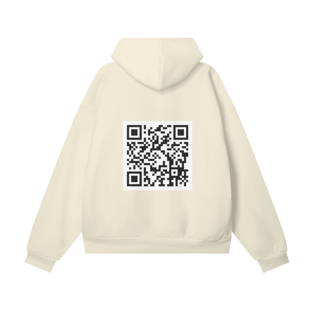 Oversize Heavyweight Hidden Pocket Fleece Hoodie - 460 GSM