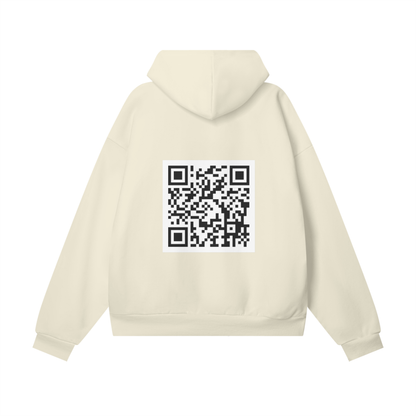 Oversize Heavyweight Hidden Pocket Fleece Hoodie - 460 GSM